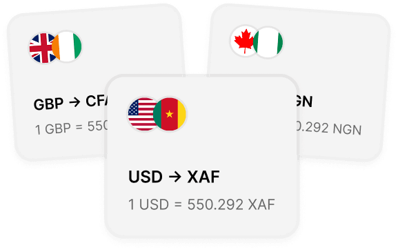 Competitive rates, shown upfront.